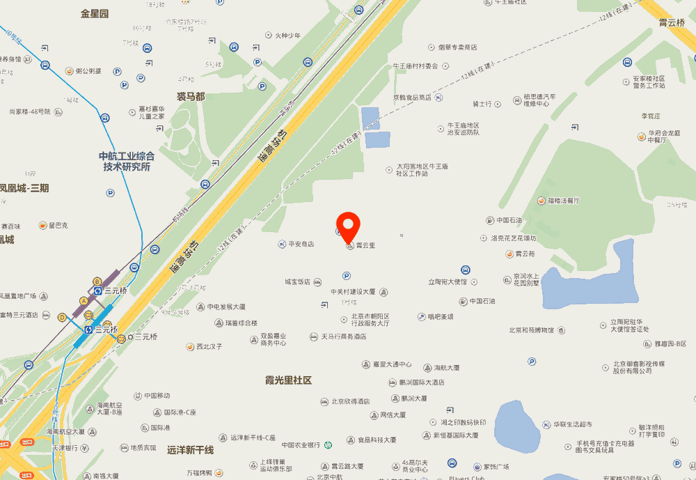 霄云里8号位置地图